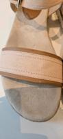Bench Sandalen Plateausohle Rose beige Stoff Riemchen Berlin - Tempelhof Vorschau