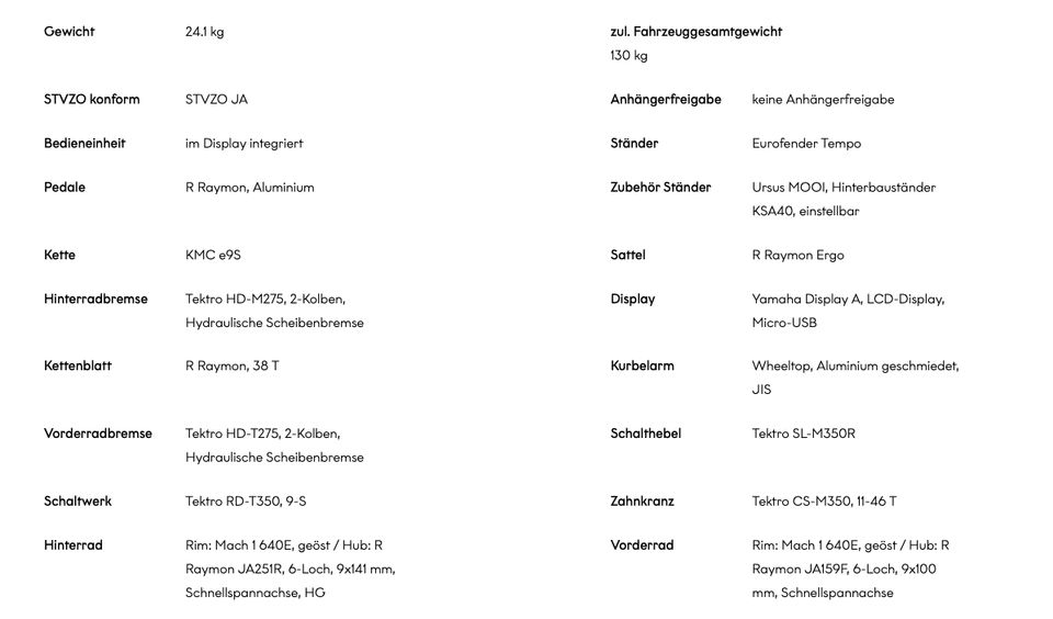 27,5 Zoll Raymon CrossRay E 3.0, Pedelec, Trekking E-Bike, B-WARE in Crailsheim