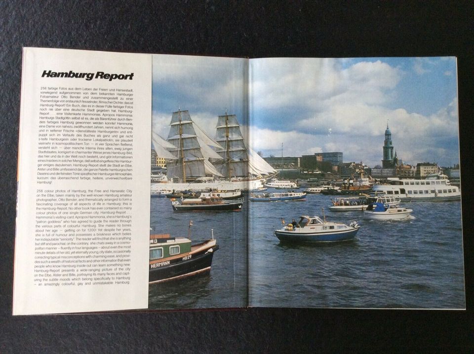 Buch - HAMBURG REPORT - OTTO BENDER - Bildband Jubiläumsausgabe in Bekond