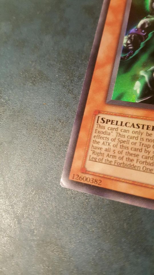 Yugioh Exodia Necross schwarze ultra rare in Zwickau