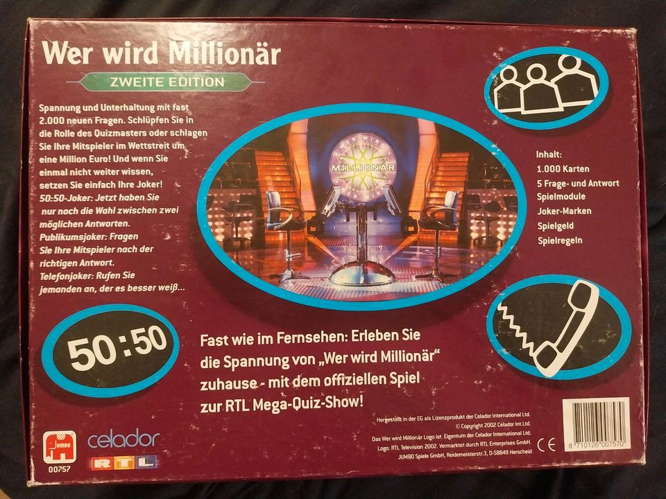 Gesellschaftsspiel Millionär in Lübeck