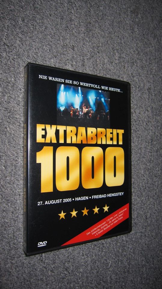 Extrabreit - 1000 (DVD) in Wiefelstede