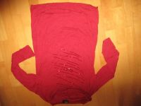 Gina Benotti tolles Langarm Shirt Pullover rot Glitzer Gr 44/46 L Bremen-Mitte - Bahnhofsvorstadt  Vorschau