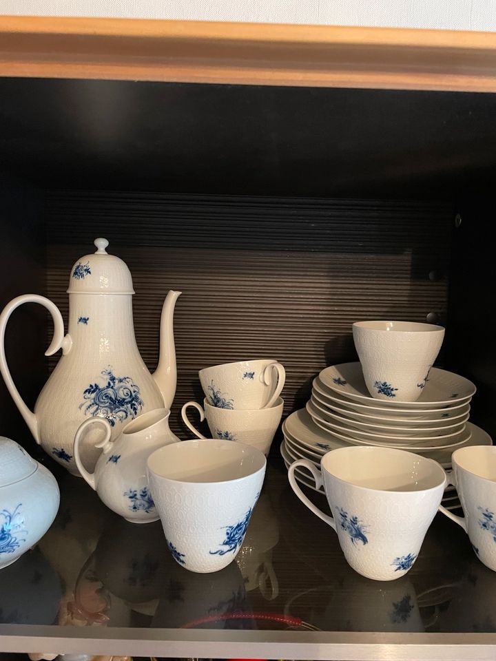 Kaffeeservice romance in blau Rosenthal in Nürnberg (Mittelfr)