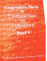 Musiknotenbuch 2 Altblockflöten [2Querflöten] Bd.4 VERSAND mögl. Bayern - Fürth Vorschau