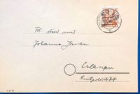 1948  Schöner Brief 24 Pf.Bezirkshandstempel 29  Biere-Schönebeck München - Milbertshofen - Am Hart Vorschau
