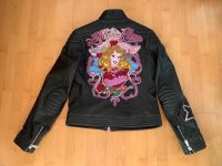 Philipp Plein Jacke Lederjacke Barbie bestickt Stern  M Baden-Württemberg - Böblingen Vorschau