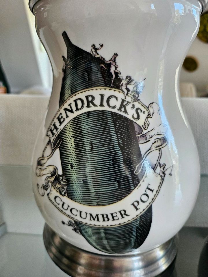 Hendricks Gin Cucumber Pot 1,5L Behälter Gin-Tonic Longdrink in Hamburg