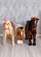 3 st. Stehpferd Pferd Sitzpferd *Barbie Pferd beige mit Sound* Rheinland-Pfalz - Nastätten Vorschau
