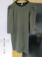 QS Kleid, Größe M, Hahnentritt-Muster, grün-schwarz-beige 3/4 Arm Bayern - Neunburg Vorschau