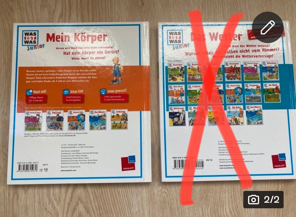 Bücher Kinder Was ist Was Junior (2Stück) in Dortmund