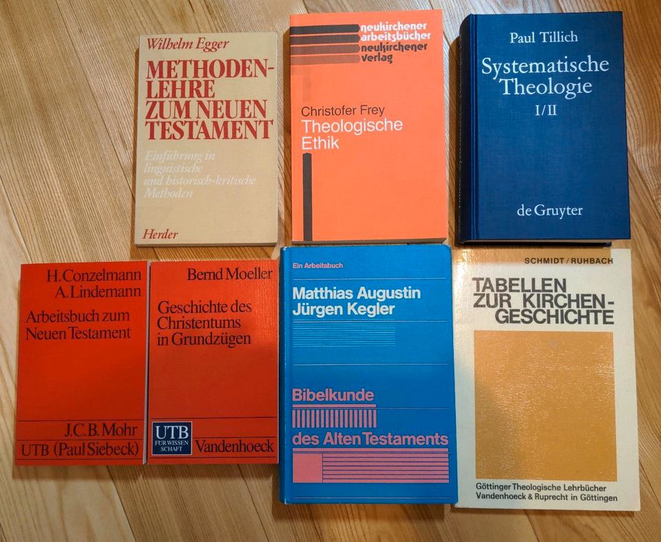 Theologiestudium: Conzelmann, Moeller etc in Darmstadt