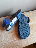 Birkenstock Bali Sandale 37 schmal blau Lack Birkoflor Hessen - Witzenhausen Vorschau