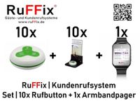 RuFFix ® das Original | Kundenruf System | 10x Funkbutton Innenstadt - Köln Altstadt Vorschau