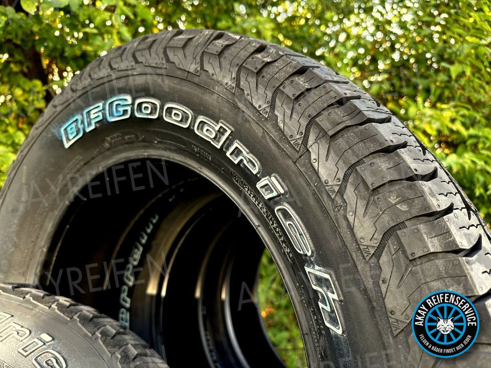 4x 265/75 R16 116T ➡️ BF GOODRICH TRAIL TERRAIN OFFROAD REIFEN ➡️ M+S GELÄNDE AT ALLWETTERREIFEN ALLWETTER GANZJAHRESREIFEN GANZJAHRES LAND ROVER CHEVROLET DODGE NISSAN FORD TOYOTA GMC MERCEDES G NEU in Melle