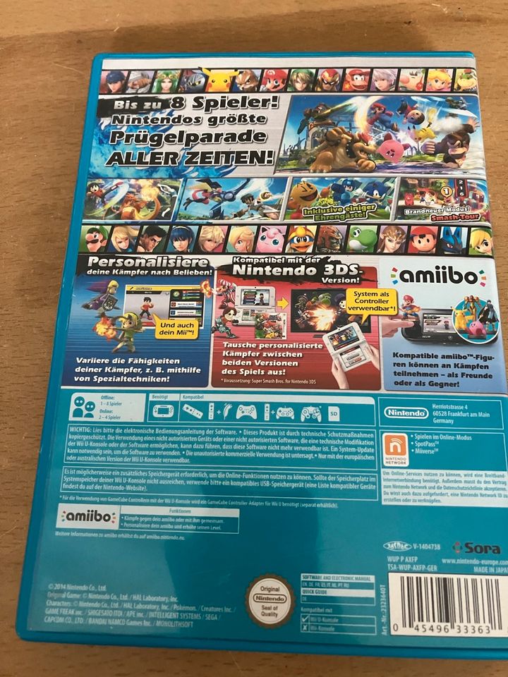 Wii U Spiel Super Smash Bros. USK 12 in Leipzig