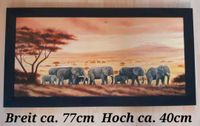 Wandbild mit Rahmen Elefanten Wanderung . Buchholz-Kleefeld - Hannover Groß Buchholz Vorschau