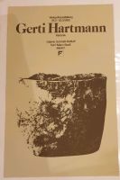 DDR Plakat Verkaufsausstellung Gerti Hartmann  1985 Sachsen - Chemnitz Vorschau