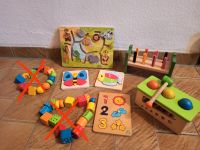 Holzspielzeug Puzzle Steckpuzzle Hämmern Klopfen Motorik Kinder Bayern - Fürth Vorschau