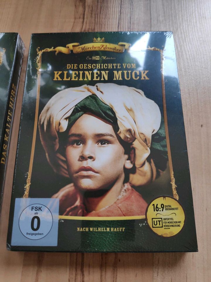 NEU 2er Set DVDs Märchen - "Der kleine Muck" und "Das kalte Herz" in Dresden