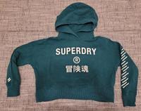 SUPERDRY Hoodie, Gr. 40 / L, dunkelgrün Harburg - Hamburg Eißendorf Vorschau