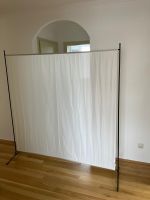 vidaXL Raumteiler Weiß 175x180 cm Stoff Wuppertal - Ronsdorf Vorschau