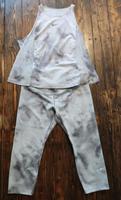 Nike Dri Fit Weiss Grau Batik Set  XL XXL Neu Sport Leggings Top Hessen - Rotenburg Vorschau