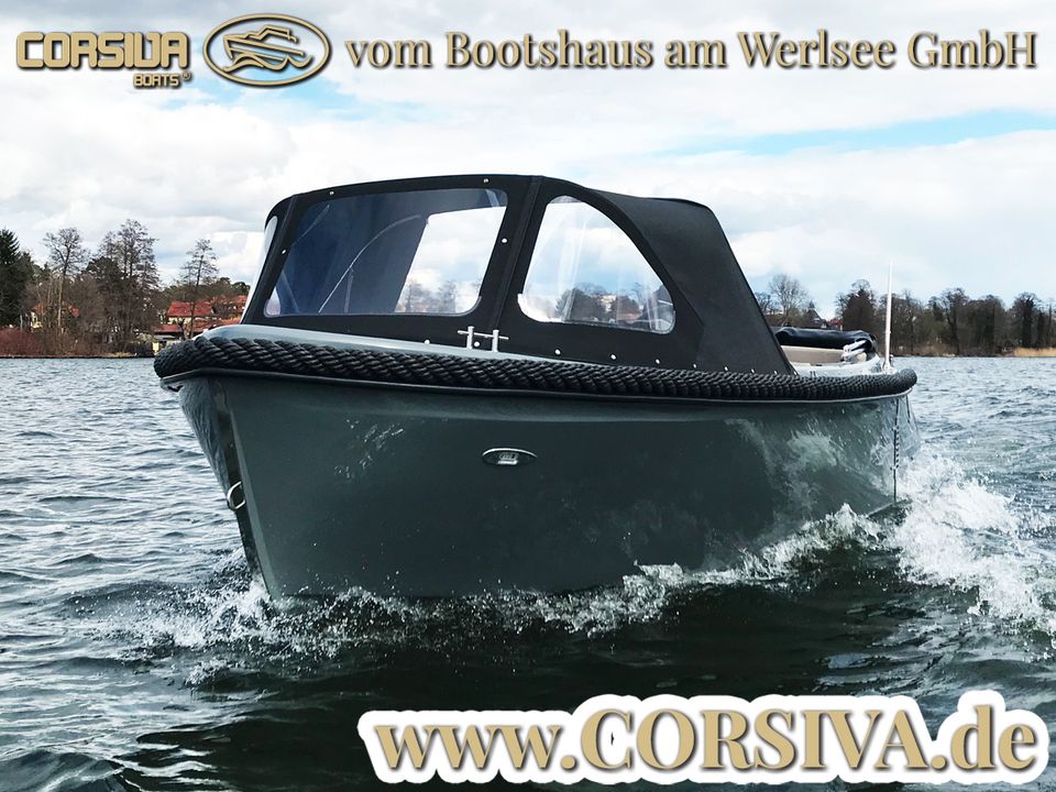 CORSIVA 595 TENDER: Klassische Eleganz, Motorboot in Grünheide (Mark)