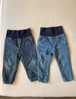 2 Jeans mit breitem Bund Schlupfhose Alana/Pusblu Gr. 80 Berlin - Mitte Vorschau