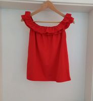 Odeon Bluse Carmenbluse Top Shirt Gr. S 36 rot Niedersachsen - Dannenberg (Elbe) Vorschau