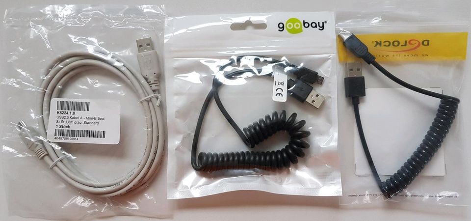 diverse NEUE & OVP USB Kabel 2.0 in Berlin