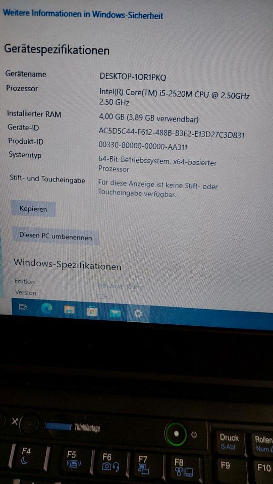 Lenovo ThinkPad T420 14,1Zoll Laptop Notebook in Datteln