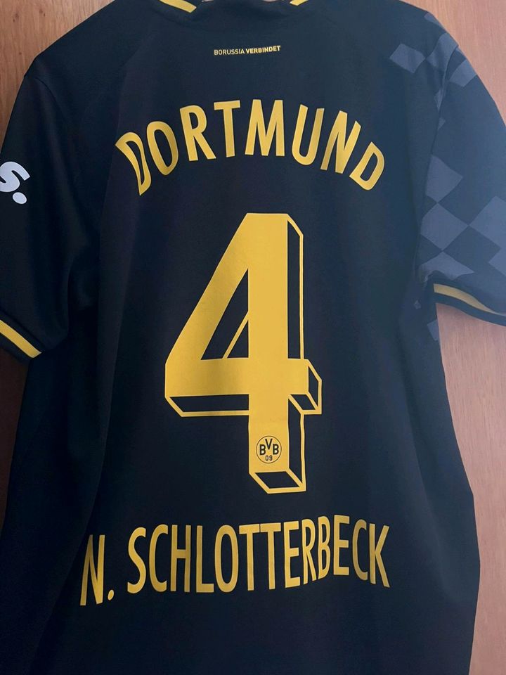 Bvb Borussia Dortmund Trikot Gr L Nico Schlotterbeck Auswärtstrik in Bochum
