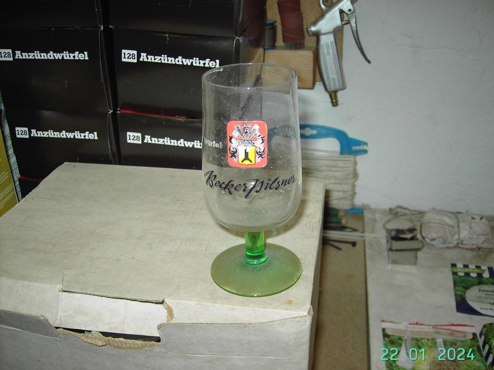 Bierbrauerei Becker St. Ingbert, Glas in Gersheim