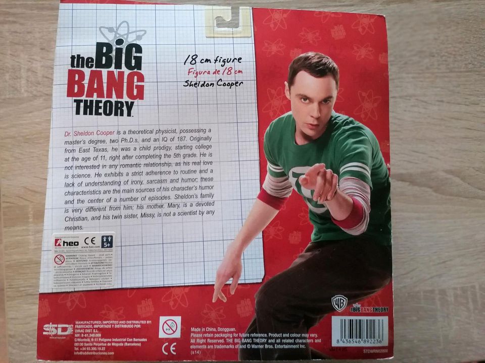 Sheldon Cooper Sammelfigur * Big Bang Theorie * Neu in Köln