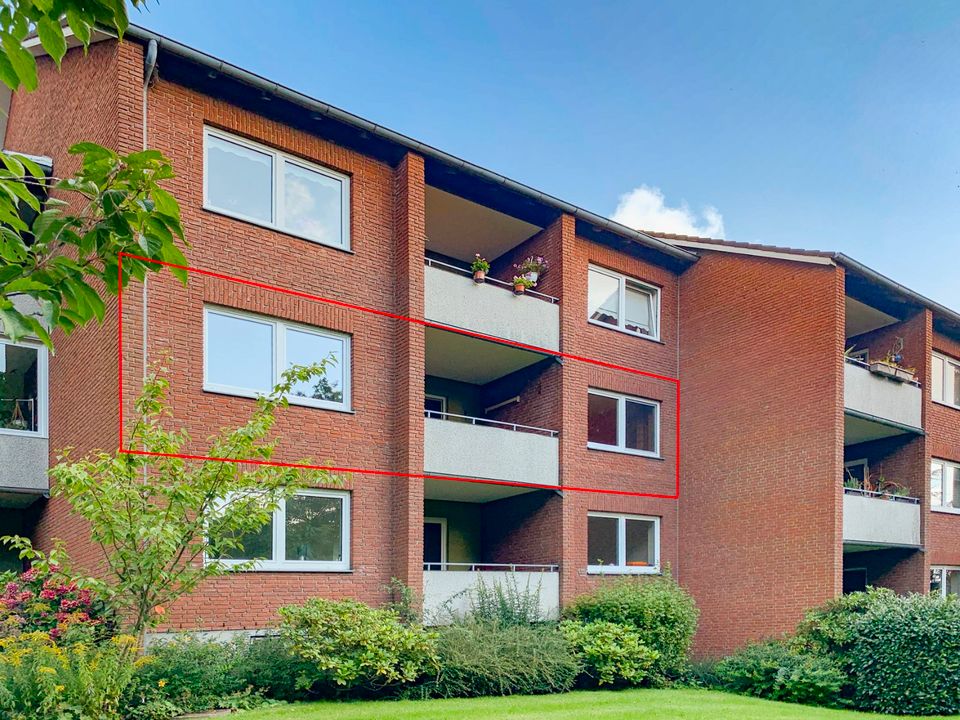 Strand, Supermarkt, Stadtzentrum - Ihre ruhige Wohnung in guter Lage in Eckernförde