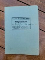 Mitgliedsbuch 1949 Industrie Gewerkschaft Metall Bochum - Bochum-Nord Vorschau