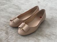 Högl Ballerinas Leder Gr.6 39/40 rose nude Rheinland-Pfalz - Bruchmühlbach-Miesau Vorschau