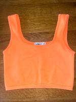 Crop top neon orange Hessen - Riedstadt Vorschau