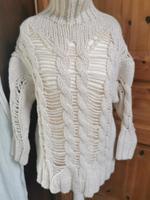 ZARA origineller Sommerpullover Schlitze  wollweiß Kreis Ostholstein - Eutin Vorschau