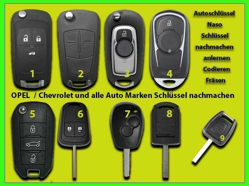 Opel Schlüssel nachmachen in Nordrhein-Westfalen - Mönchengladbach, Auto-Reparaturen und Dienstleistungen