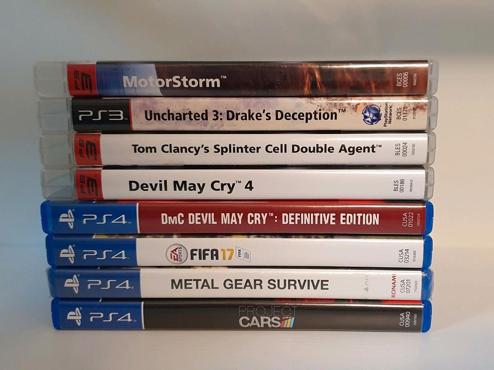 PS3 PS4 PlayStation Spielesammlung in Löhnberg