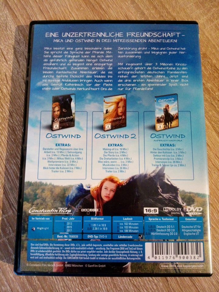 Ostwind 1-3 DVD in Friedeburg