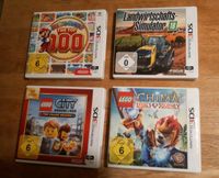 4 Spiele Nintendo 3DS/2DS: Mario, 2xLego, Landwirtschaftssimulato Nordrhein-Westfalen - Schwerte Vorschau