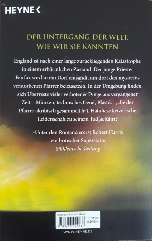 Robert Harris "Der zweite Schlaf" in Lübeck