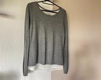 H&M Femininer und eleganter Pullover mit Unterhemd Gr.XS Grau Nordrhein-Westfalen - Rheine Vorschau