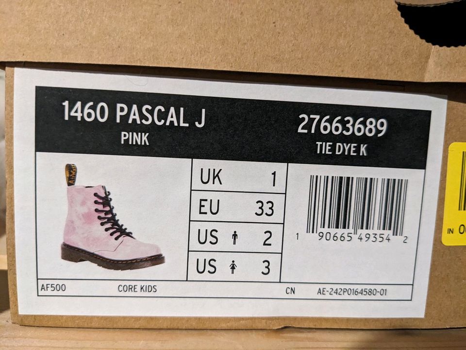 Dr Martens 33 Pink 1460 Pascal J in Marne