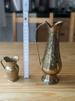 Krug Kanne Vase Karaffe Gravur Messing vintage retro Stuttgart - Hedelfingen Vorschau