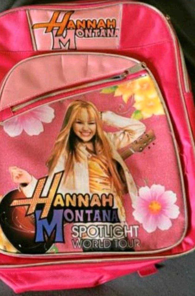 Hannah Montana Schultasche, Sporttasche und Umhängetasche in Löderburg