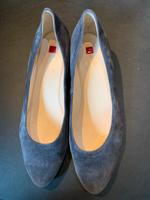 Schuhe Pumps Größe 38 grau/blau Wildleder nur 2x getragen Nordrhein-Westfalen - Jüchen Vorschau